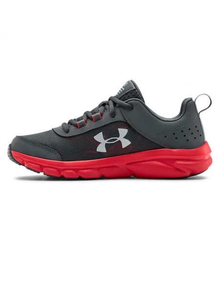 CALZADO JUVENIL ROJO C/ GRIS UA(3022100102)