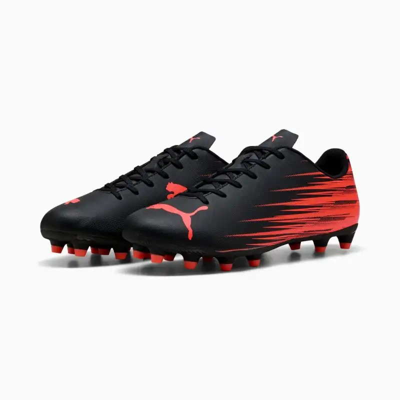 BOTIN CABALLERO COLOR NEGRO CON ROJO PUMA - Imagen 3