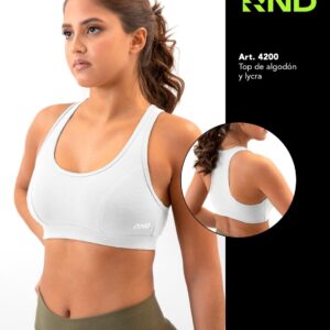 TOP DAMA BLANCO RONDINA