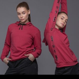 CANGURO DAMA CON CAPUCHA BORDO RONDINA