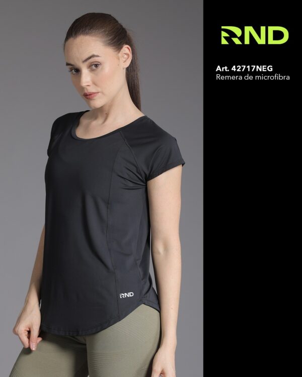 REMERA DRIFIT DAMA NEGRO RONDINA