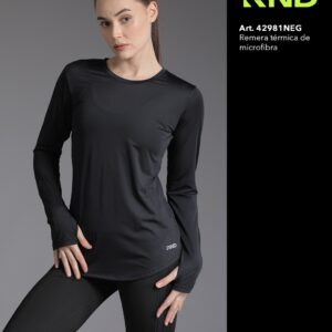 REMERA M/L DRIFIT NEGRO RONDINA