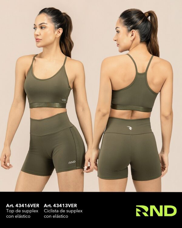 TOP DAMA SUPLEX VERDE RONDINA