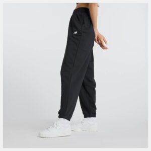 JOGGER DAMA DE ALGODON NEGRO NEW BALANCE