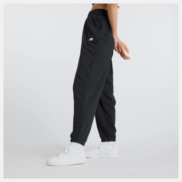 JOGGER DAMA DE ALGODON NEGRO NEW BALANCE