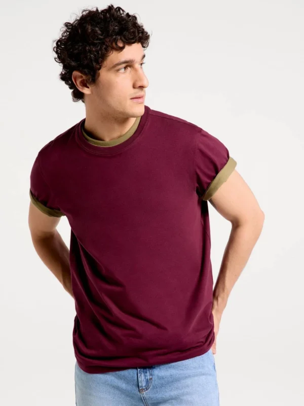 0227RWXEN-01 REMERA BASICA ALGODON CABALLERO LILA HERING