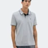 REMERA POLO CABALLERO GRIS HERING