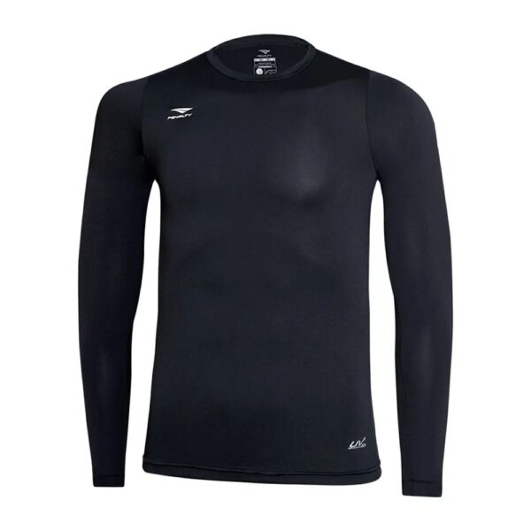 REMERA M/L COMPRESION UNISEX NEGRO PENALTY