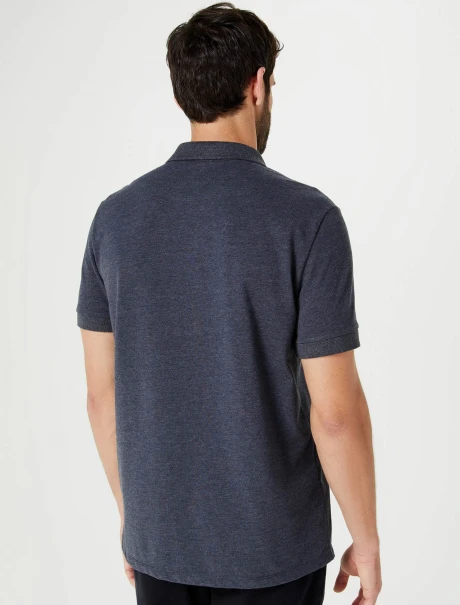 N3A7MD3EN-02 REMERA POLO PIQUET CABALLERO GRIS OSCURO HERING