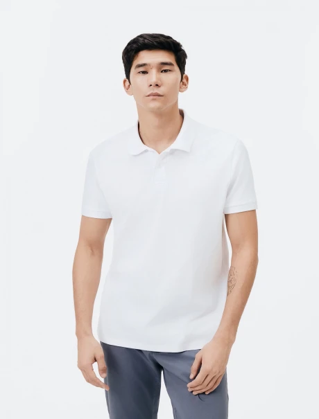 N3A7N0A00S-01 REMERA POLO CABALLERO BLANCO HERING