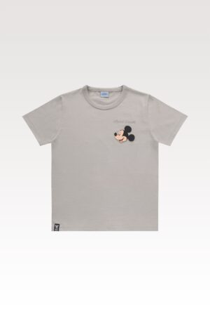 02659GRIS-1 REMERA UNISEX DE MICKEY COLOR GRIS FAKINI