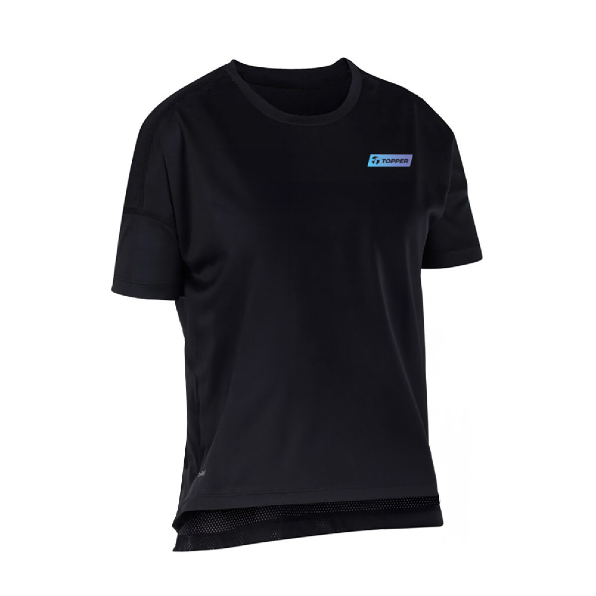 REMERA DRI-FIT CABALLERO COLOR NEGRO TOPPER