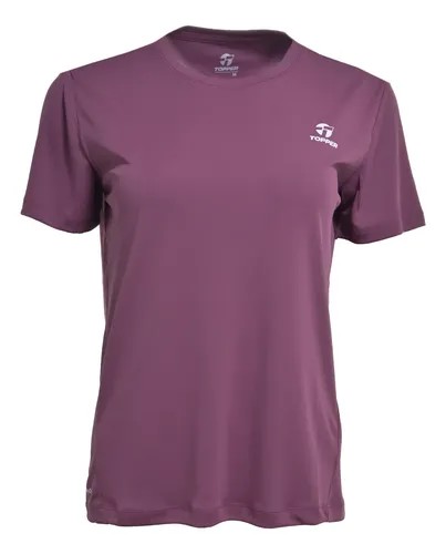 REMERA DRI-FIT DAMA COLOR LILA TOPPER