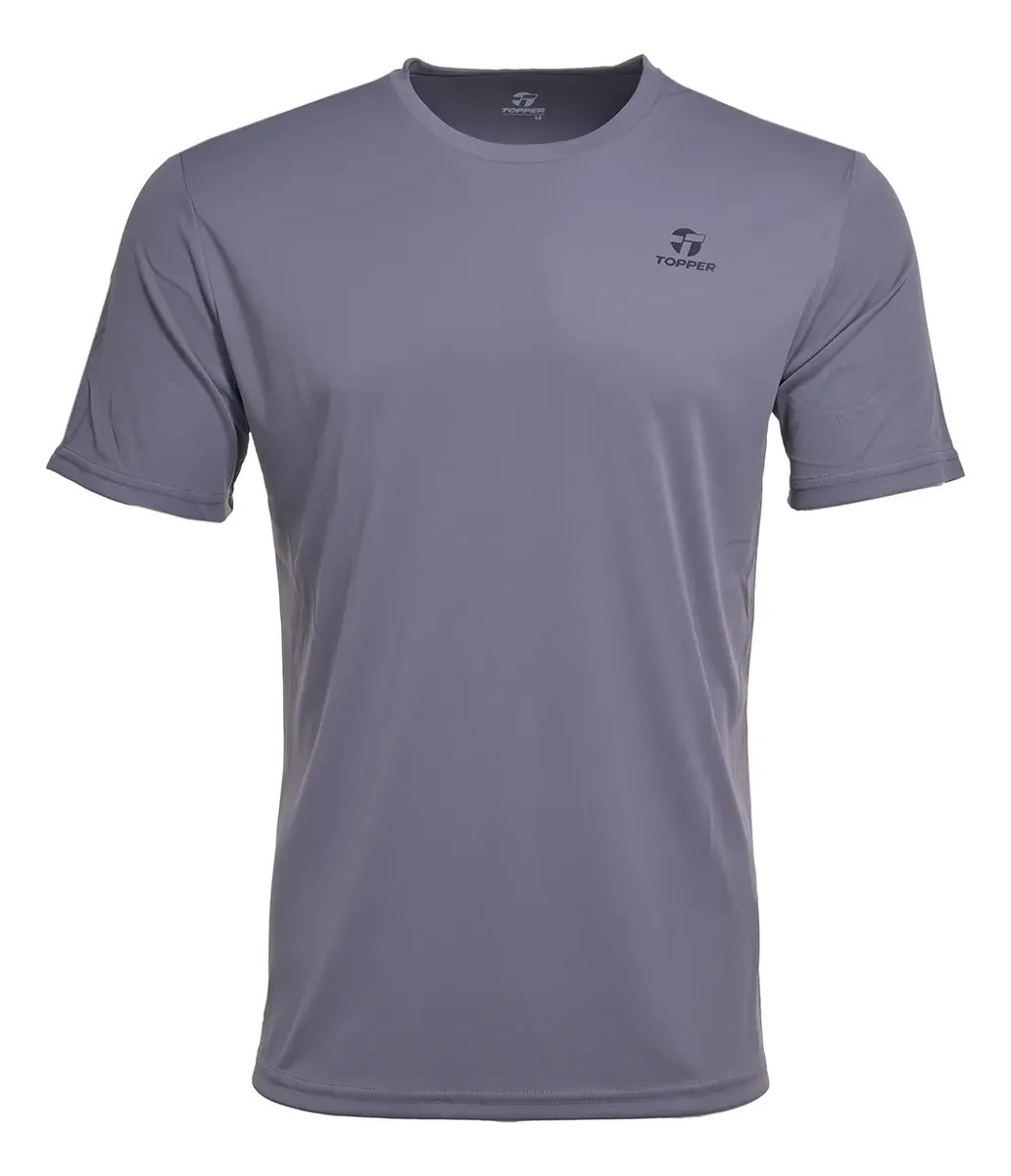 REMERA DRI-FIT CABALLERO COLOR GRIS TOPPER