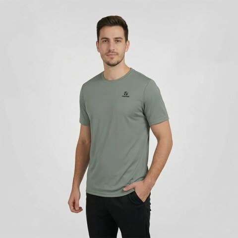 REMERA DRI-FIT CABALLERO COLOR VERDE CLARO TOPPER