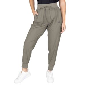 PANTALÓN JOGGER IMPERMEABLE DAMA COLOR VERDE EVERLAST