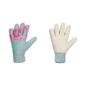 GUANTE DE ARQUERO JUNIOR COLOR GRIS CON FUCSIA NIKE