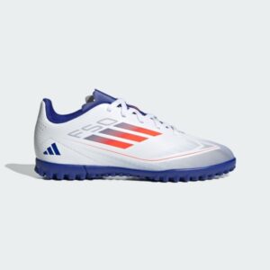 CALZADO FÚTBOL SOCIETY JUNIOR ADIDAS F50 CLUB TF COLOR BLANCO