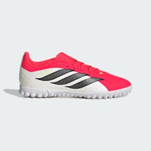 CALZADO FÚTBOL SOCIETY JUNIOR ADIDAS PREDATOR CLUB TF COLOR ROJO CON BLANCO
