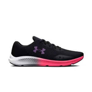 UNDER ARMOUR UA CHARGED PURSUIT 3 MUJER NEGRO, ROSA Y VIOLETA