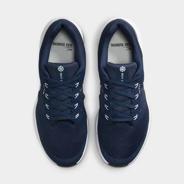 NIKE RUN SWIFT 3 HOMBRE AZUL MARINO Y BLANCO - Imagen 4