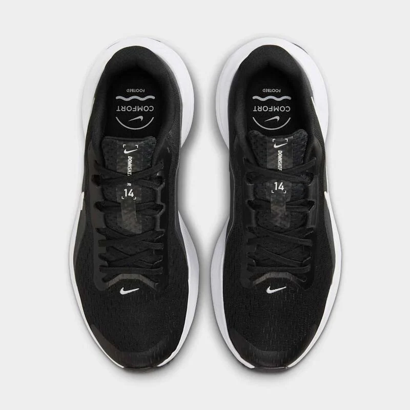 NIKE DOWNSHIFTER 14 CABALLERO NEGRO Y BLANCO - Imagen 4