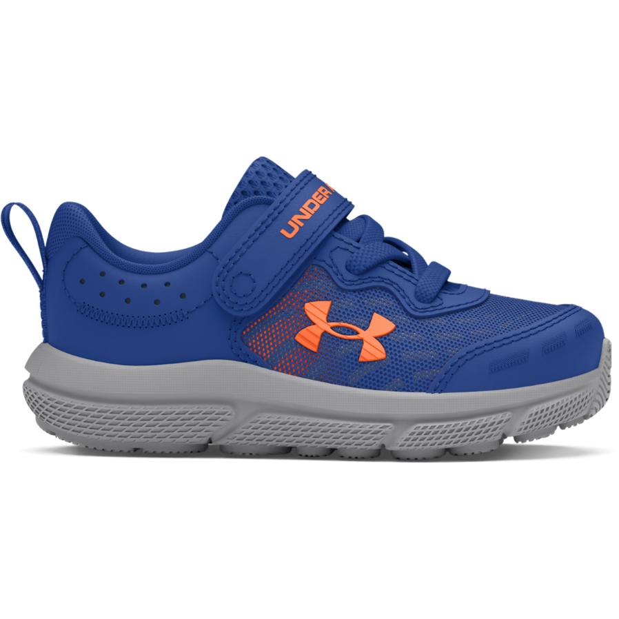 UNDER ARMOUR ASSERT 10 AC TD INFANTIL AZUL, GRIS Y NARANJA