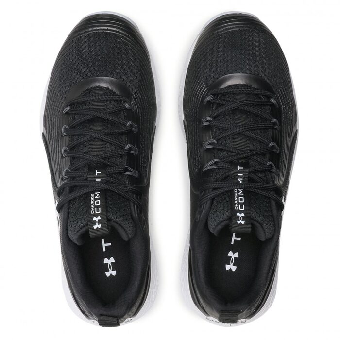 UNDER ARMOUR CHARGED COMMIT TR 3 HOMBRE NEGRO Y BLANCO - Imagen 2