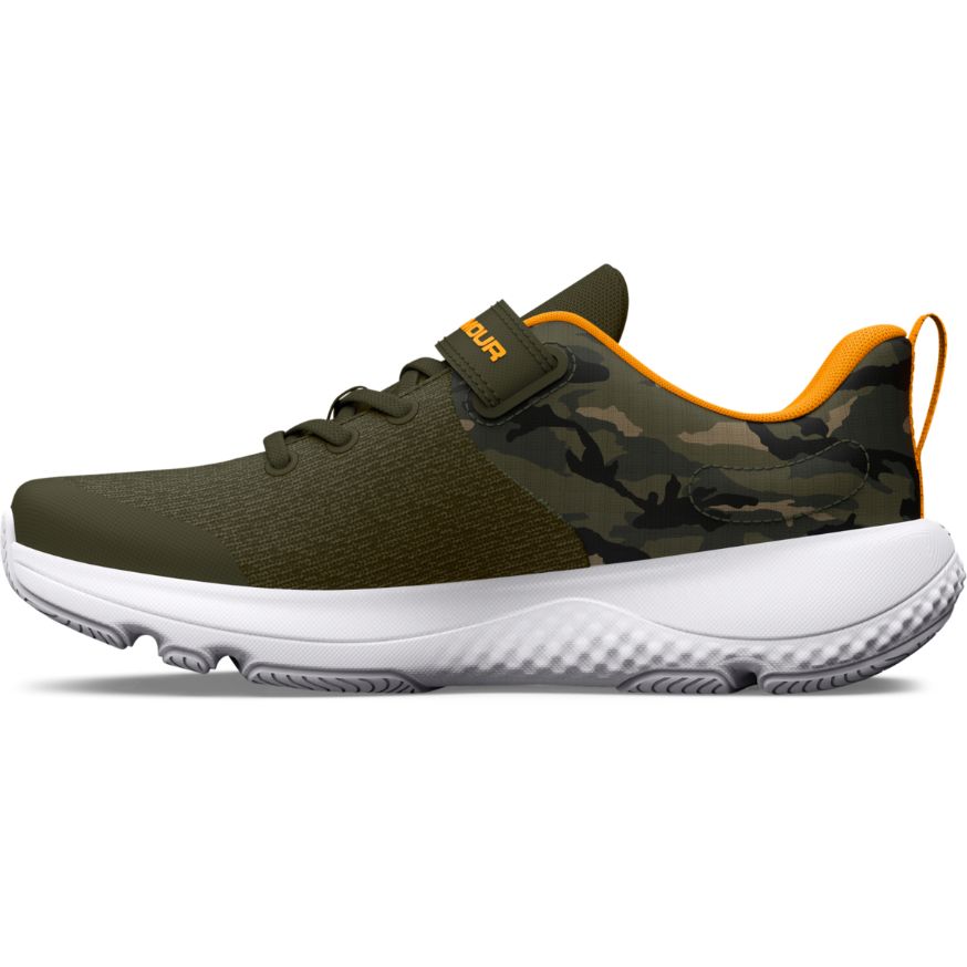 UNDER ARMOUR BPS REVITALIZE PRINT AC INFANTIL VERDE CAMUFLADO Y NARANJA - Imagen 2