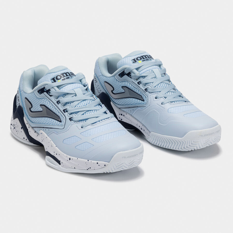 JOMA SET LADY 25 JUVENIL CELESTE Y BLANCO - Imagen 5