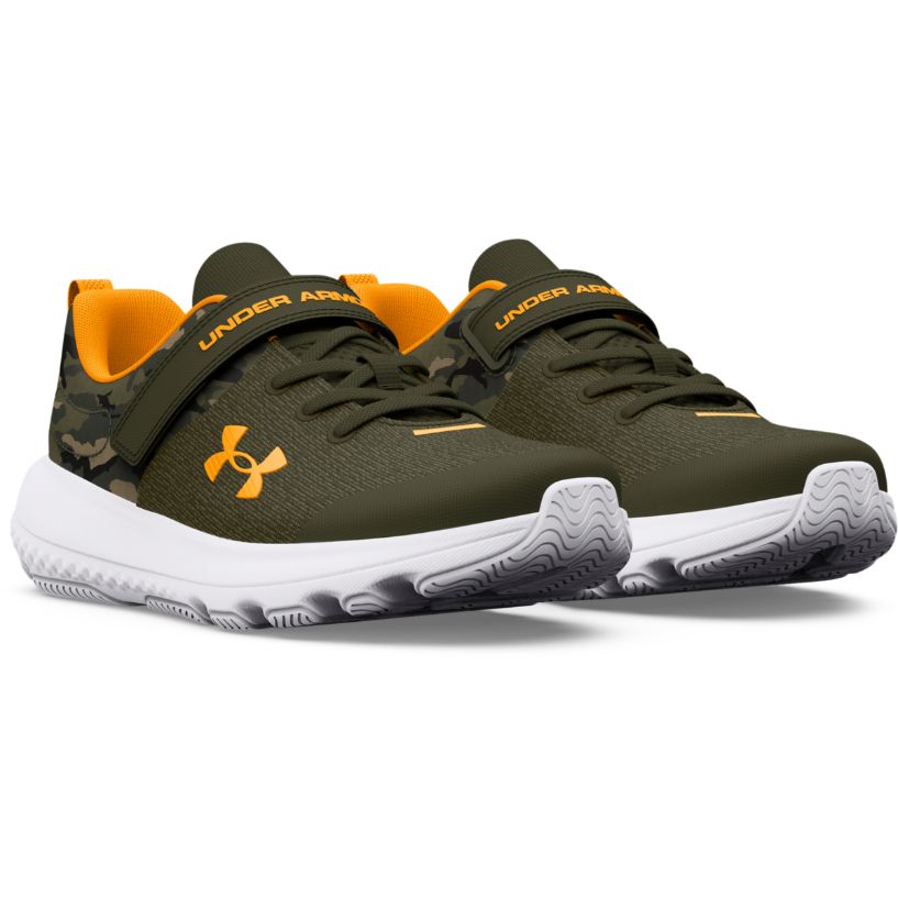 UNDER ARMOUR BPS REVITALIZE PRINT AC INFANTIL VERDE CAMUFLADO Y NARANJA - Imagen 5