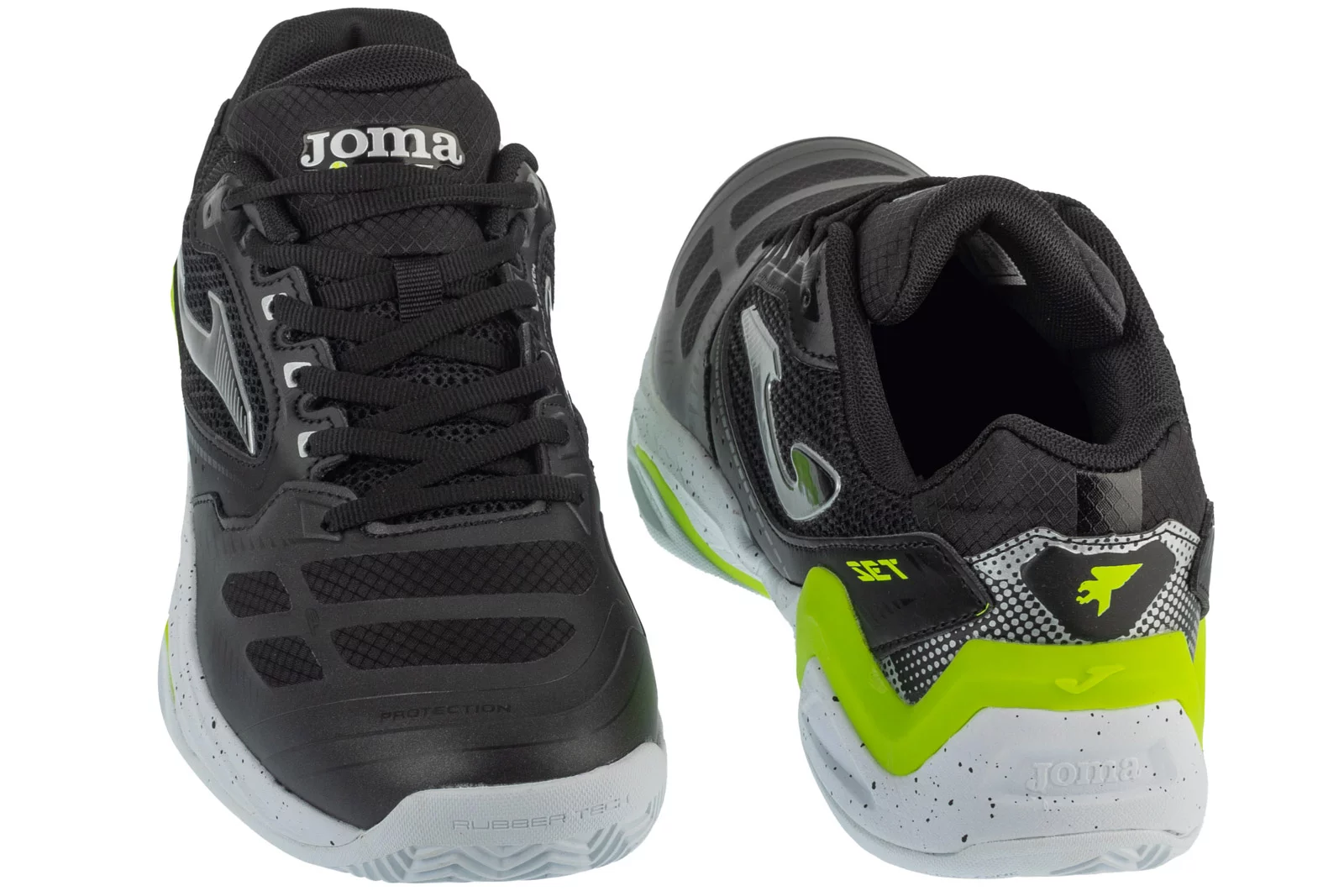 JOMA SET MEN 25 CLAY CABALLERO NEGRO Y VERDE - Imagen 4