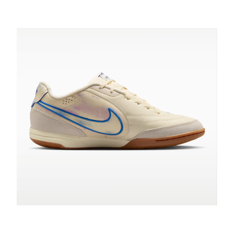 NIKE TIEMPO STREETGATO PRM CABALLERO CREMA, MARRÓN Y AZUL - Imagen 2