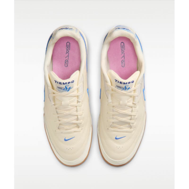 NIKE TIEMPO STREETGATO PRM CABALLERO CREMA, MARRÓN Y AZUL - Imagen 4