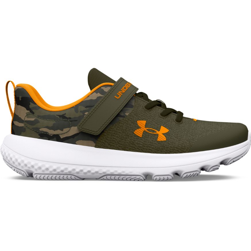 UNDER ARMOUR BPS REVITALIZE PRINT AC INFANTIL VERDE CAMUFLADO Y NARANJA