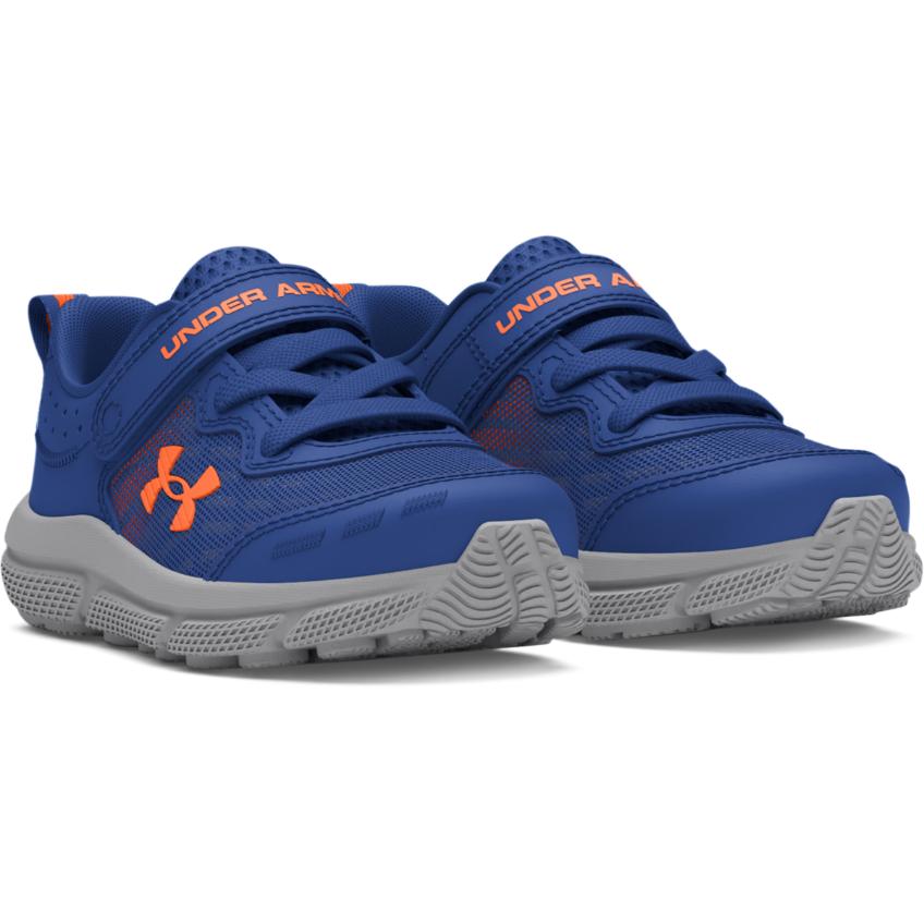 UNDER ARMOUR ASSERT 10 AC TD INFANTIL AZUL, GRIS Y NARANJA - Imagen 5