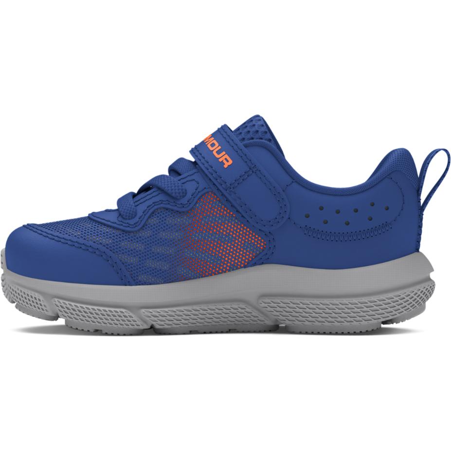 UNDER ARMOUR ASSERT 10 AC TD INFANTIL AZUL, GRIS Y NARANJA - Imagen 2
